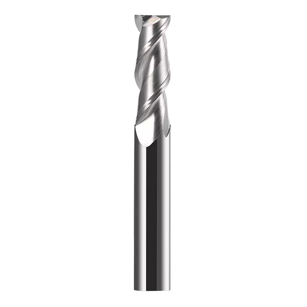 Tungsten Steel 2 Edge End Mill Milling Cutter Hard Alloy CNC Keyway End Mill for Aluminum