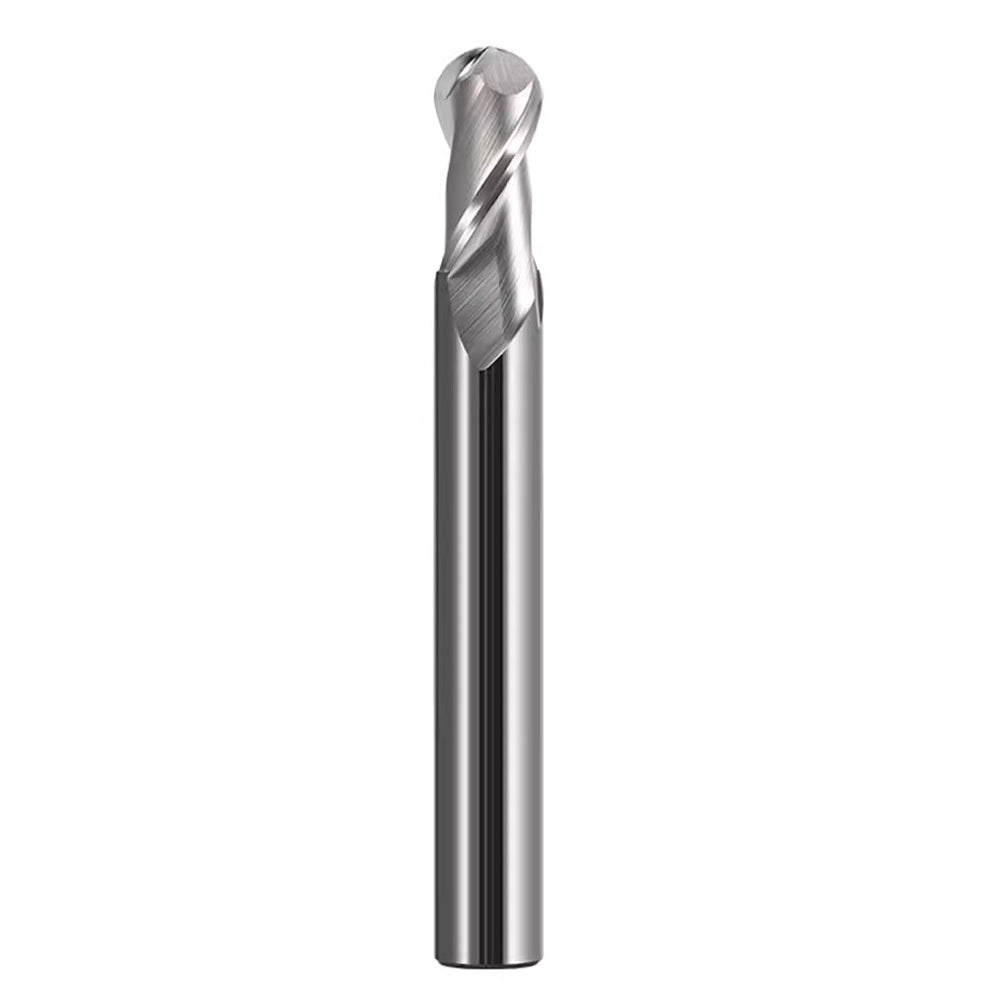 Tungsten Steel Ball End Mill for Aluminum Hard Alloy CNC Cutting Tool R Type Ball Head Milling Cutter