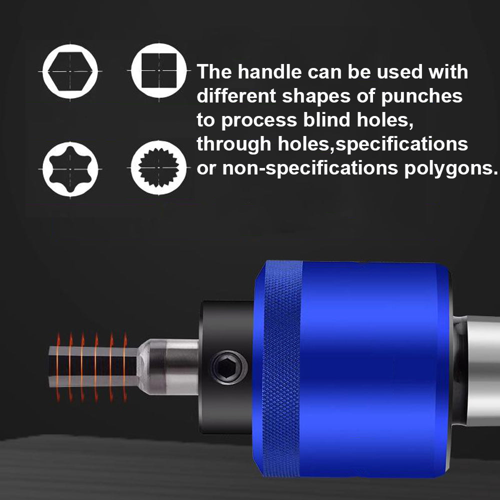 The whole quenching treatment of the tool handle can quickly install the rotary broach, and lock it with screws to improve the clamping efficiency.