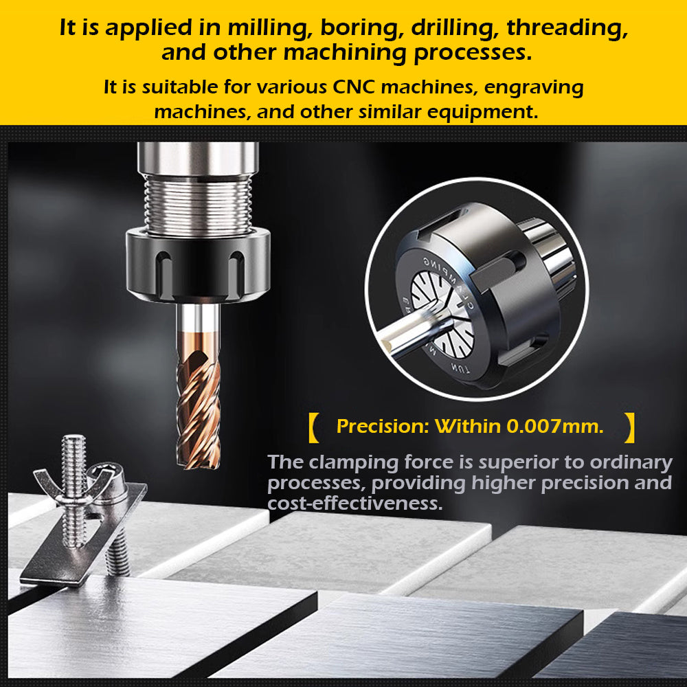 Suitable for milling, boring, drilling, and threading operations, suitable for various CNC machines, engraving machines, and other equipment.