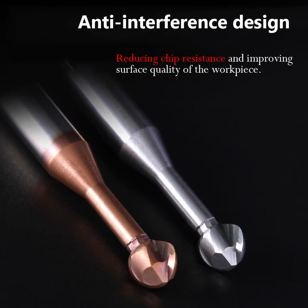 Anti-interference design Reducing chip resistance and improving surface quality of the workpiece.