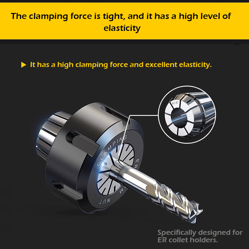 The clamping force is superior to ordinary processes, providing higher precision and cost-effectiveness.