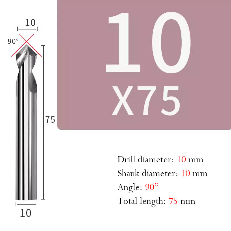 Tungsten Steel Center Drill for Positioning and Chamfering Purposes