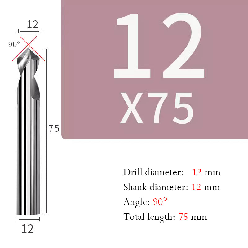 Tungsten Steel Center Drill for Positioning and Chamfering Purposes