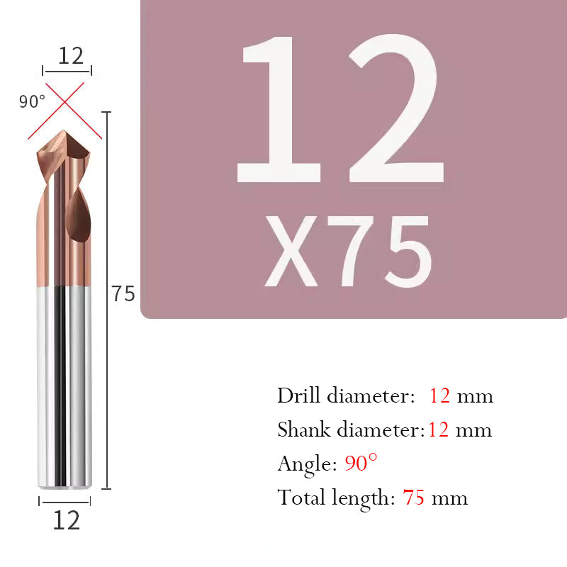 Tungsten Steel Center Drill for Positioning and Chamfering Purposes