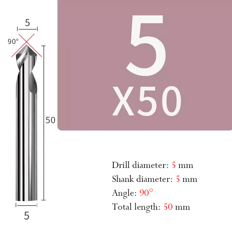 Tungsten Steel Center Drill for Positioning and Chamfering Purposes