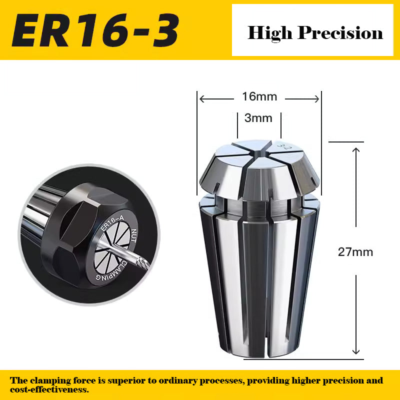 ER16 High Precision Spring Collet CNC Fixture