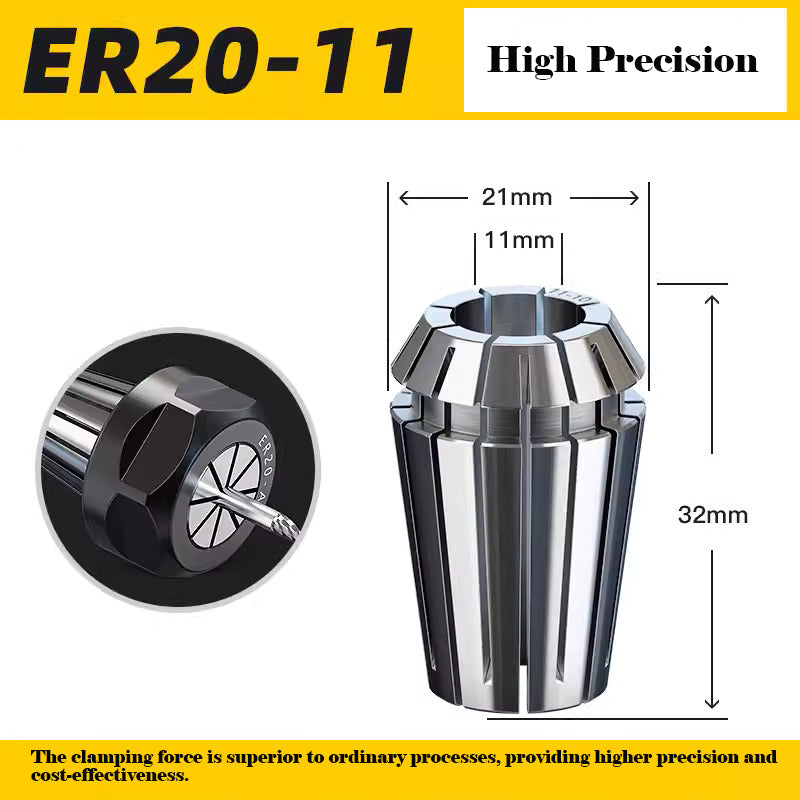 ER20 High Precision Spring Collet CNC Fixture