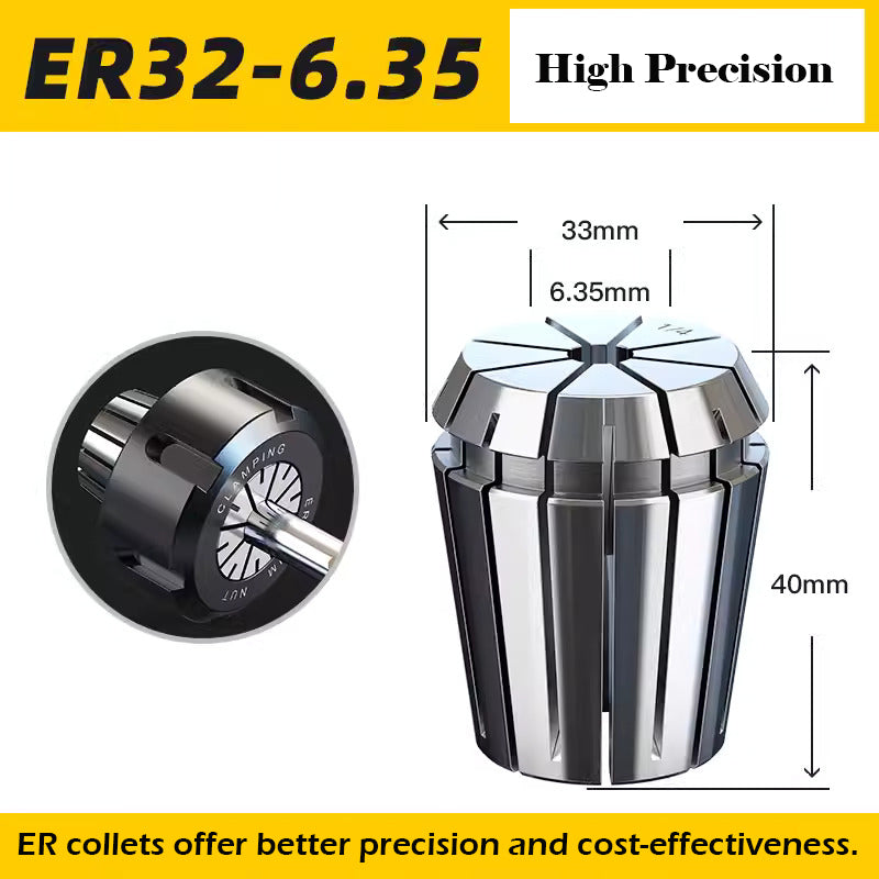 ER32 High Precision Spring Collet CNC Fixture